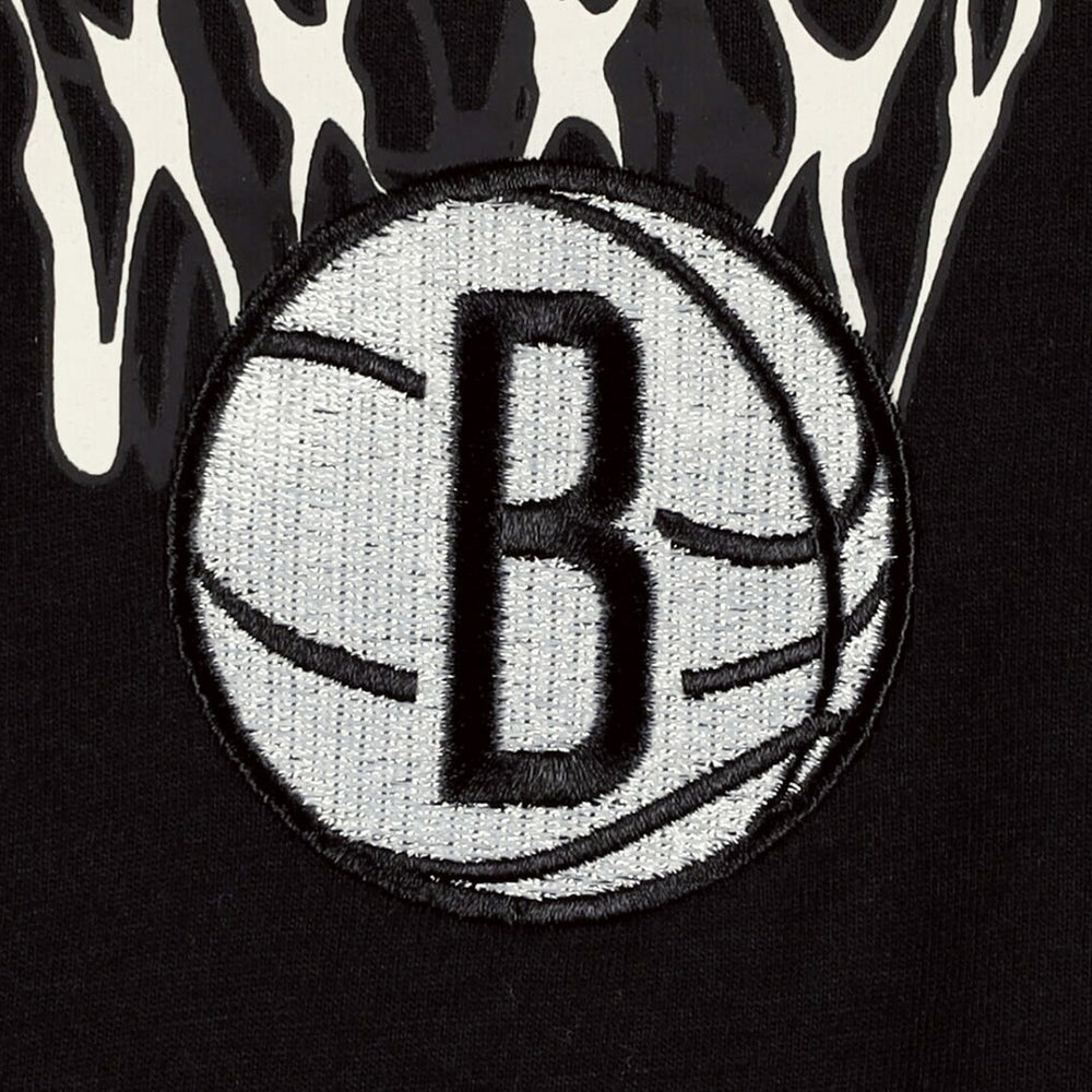 NBA - Brooklyn Nets Tommy Jeans Tim Backboard T-Shirt - Black