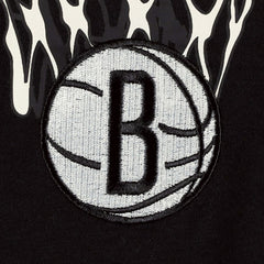 NBA - Brooklyn Nets Tommy Jeans Tim Backboard T-Shirt - Black