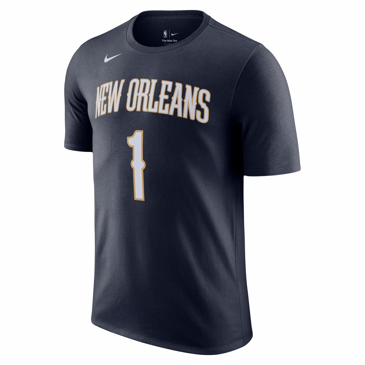 Nike - Zion Williamson New Orleans Pelicans Icon 2022/23 Name & Number T-Shirt - Navy