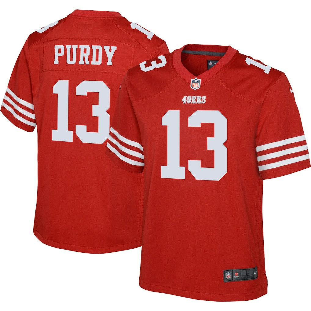 Brock Purdy San Francisco 49ers Youth Game Jersey Scarlet - Nike