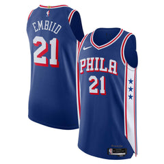 Nike - Joel Embiid Philadelphia 76ers Authentic Jersey - Icon Edition - Royal