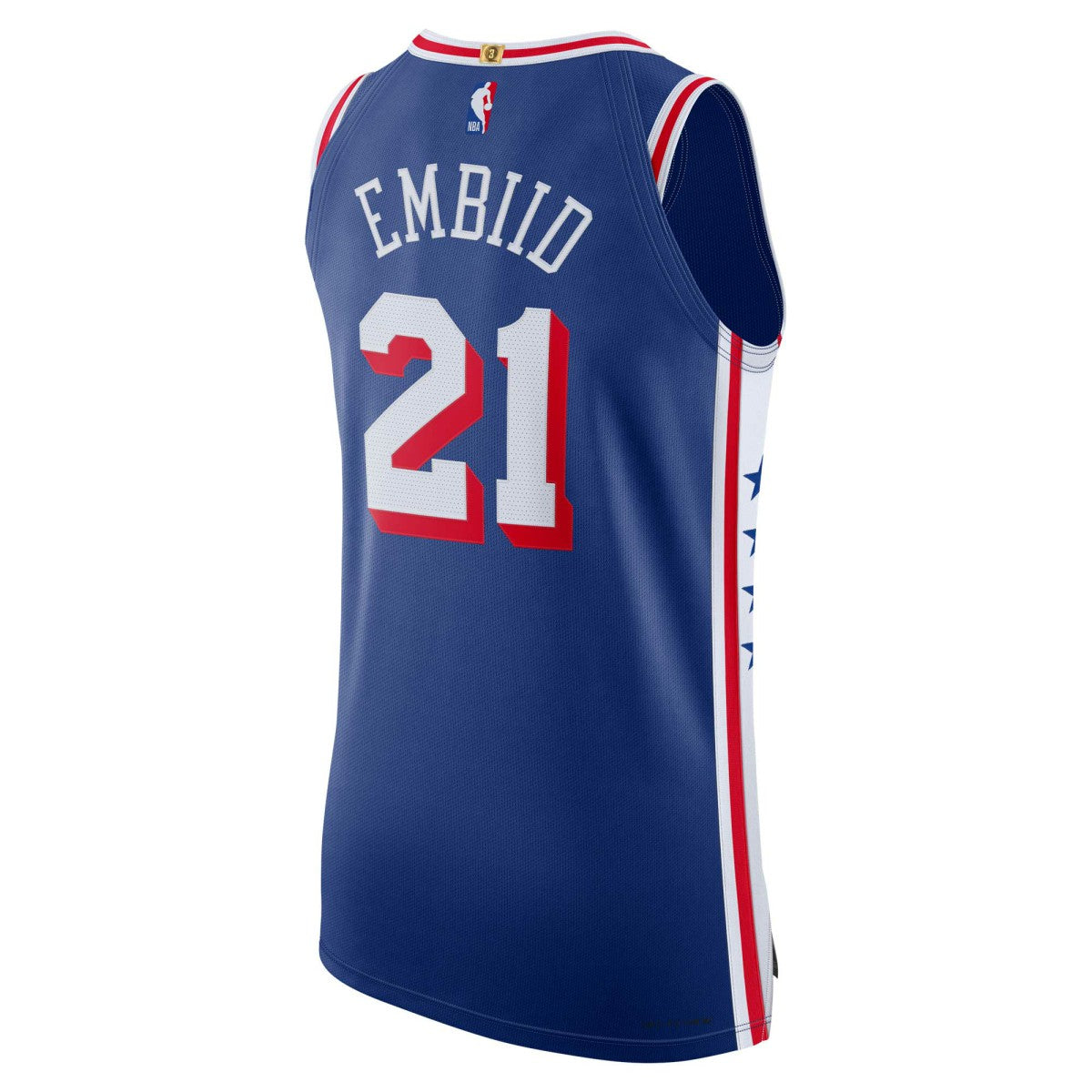 Nike - Joel Embiid Philadelphia 76ers Authentic Jersey - Icon Edition - Royal