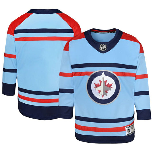 Winnipeg Jets Youth Anniversary Premier Jersey - Light Blue | NHL Jerseys