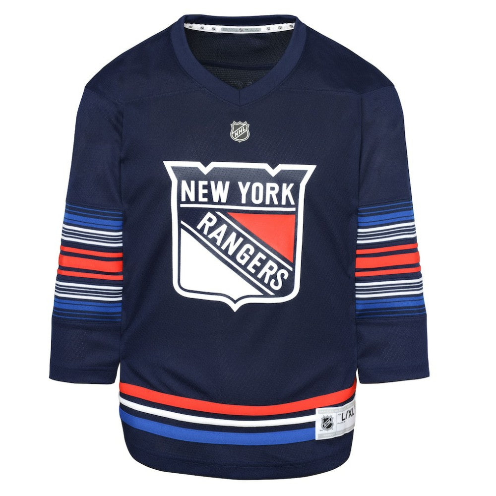 New York Rangers Youth Alternate Replica Jersey Navy