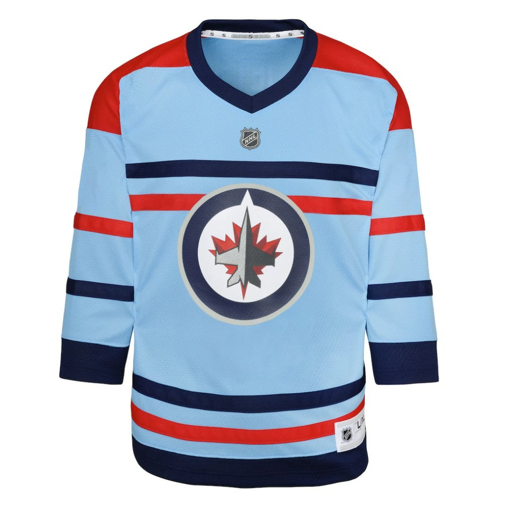 Winnipeg Jets - Youth Anniversary Replica Jersey Light Blue