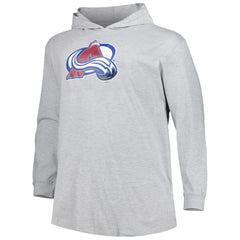 Colorado Avalanche - Big & Tall Pullover Hoodie Heather Gray