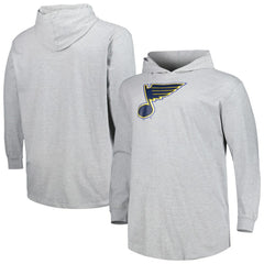 St. Louis Blues - Big & Tall Pullover Hoodie Heather Gray