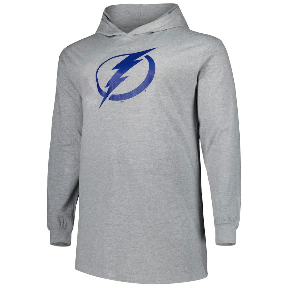 Tampa Bay Lightning - Big & Tall Pullover Hoodie Heather Gray