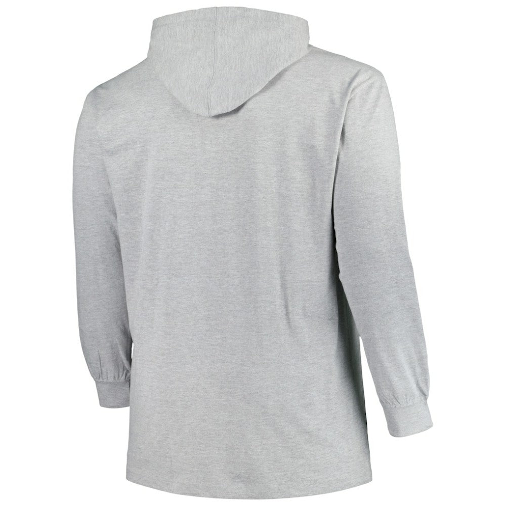 Washington Capitals Big & Tall Pullover Hoodie Heather Gray