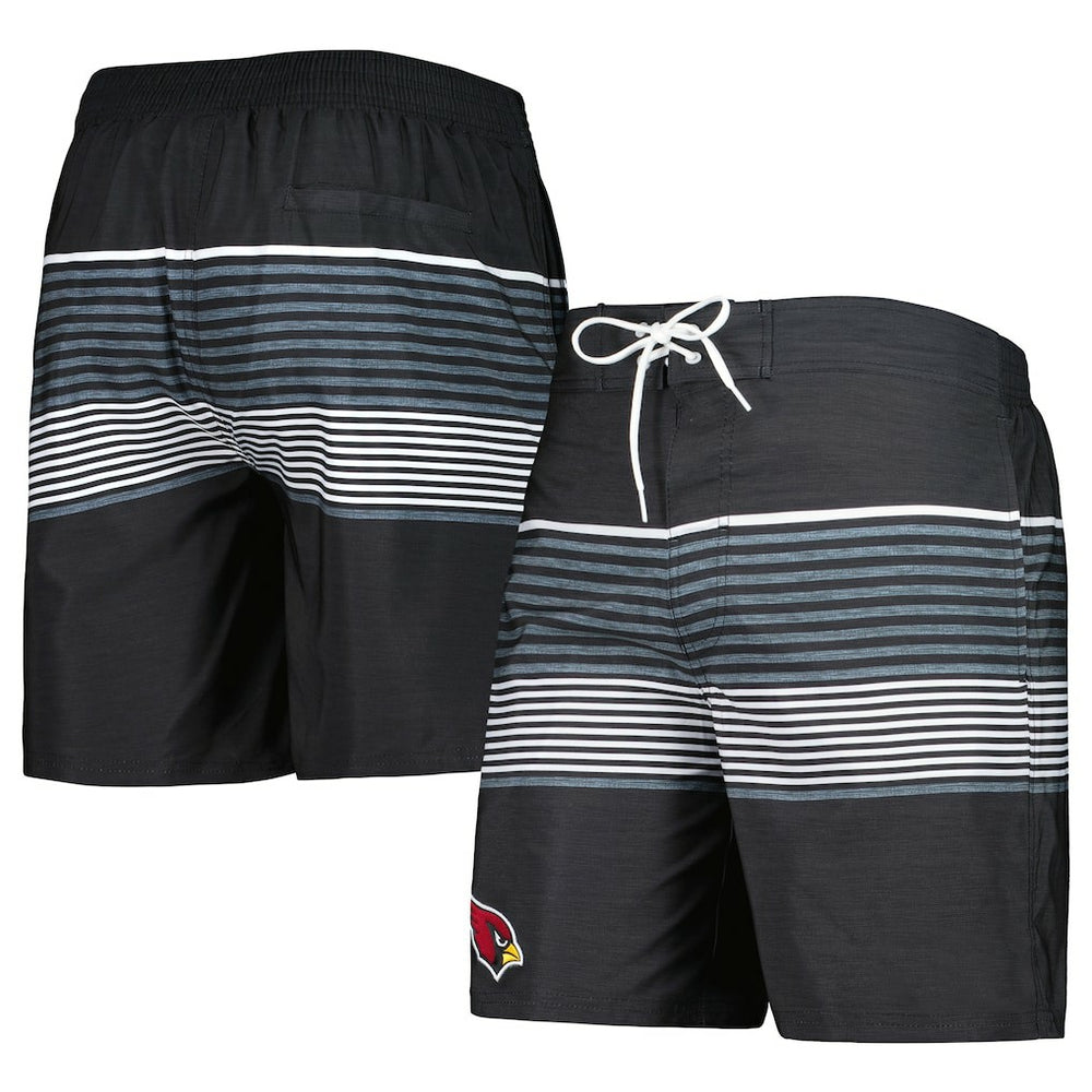 Arizona Cardinals G-III Sports by Carl Banks Coastline Volley Swim Shorts Black - NFL