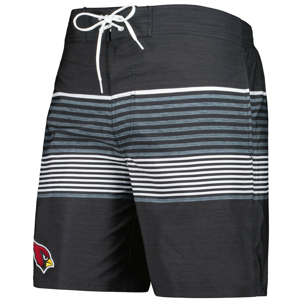 Arizona Cardinals G-III Sports by Carl Banks Coastline Volley Swim Shorts Black - NFL