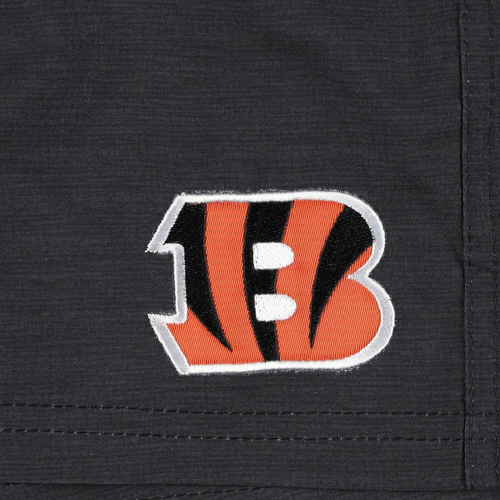 Cincinnati Bengals G-III Sports by Carl Banks Coastline Volley Swim Shorts Black - NFL