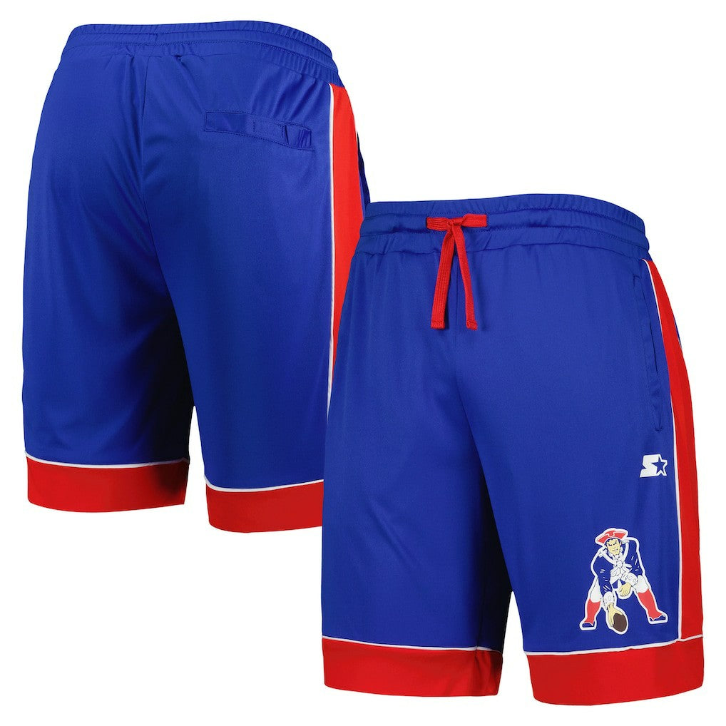 New England Patriots Starter Throwback Fan Favorite Shorts Navy - NFL