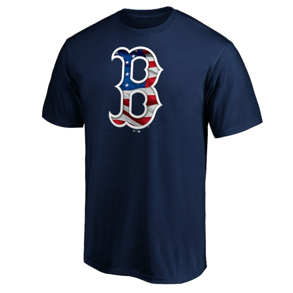 Boston Red Sox Team Banner Wave T-Shirt Lifestyle