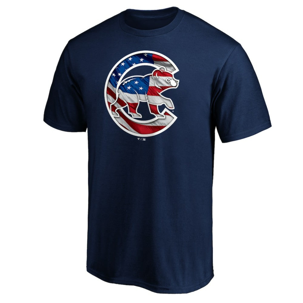 Chicago Cubs Team Banner Wave T-Shirt Sale