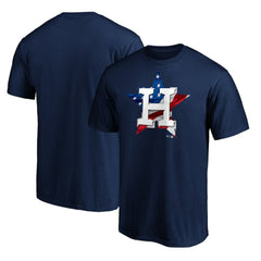 Houston Astros Team Banner Wave T-Shirt for sale