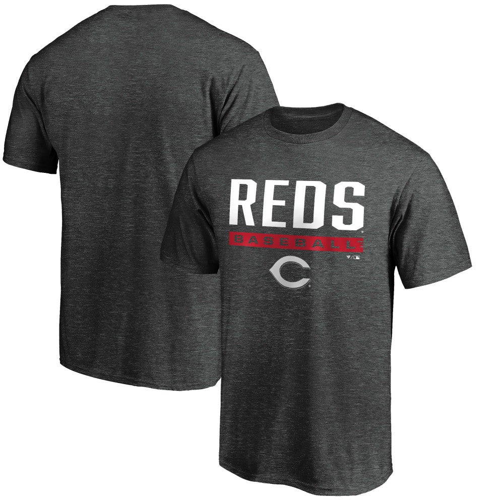 Cincinnati Reds Team Win Stripe T-Shirt On Sale