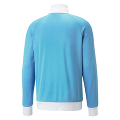 Puma Manchester City ftblHeritage T7 Raglan Full-Zip Track Jacket - Sky Blue