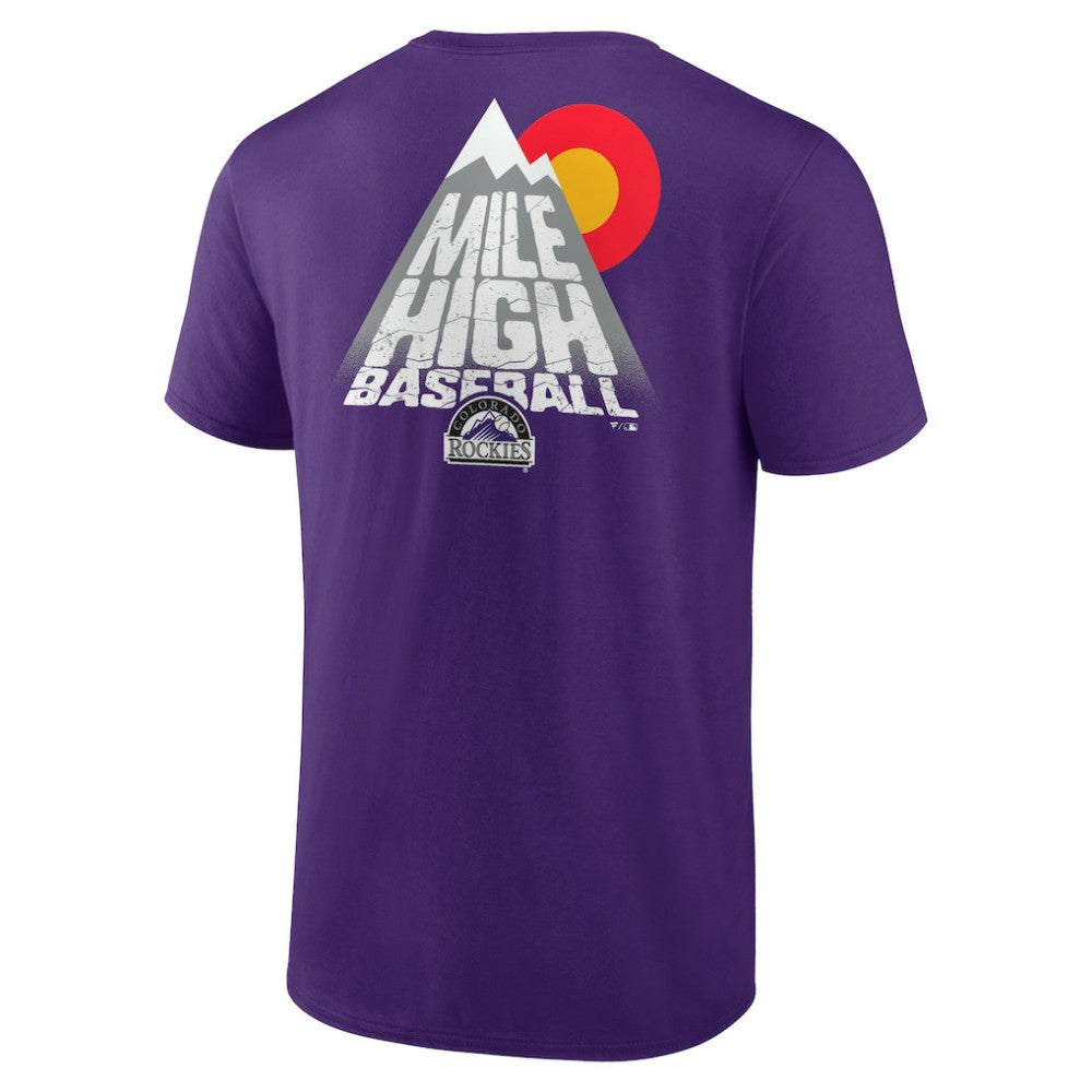 Colorado Rockies Team Hometown Collection Mile High Back T-Shirt Online