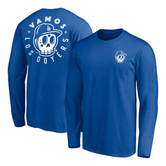 Los Angeles Dodgers Team Hometown Collection Sugar Skull Long Sleeve T-Shirt discount