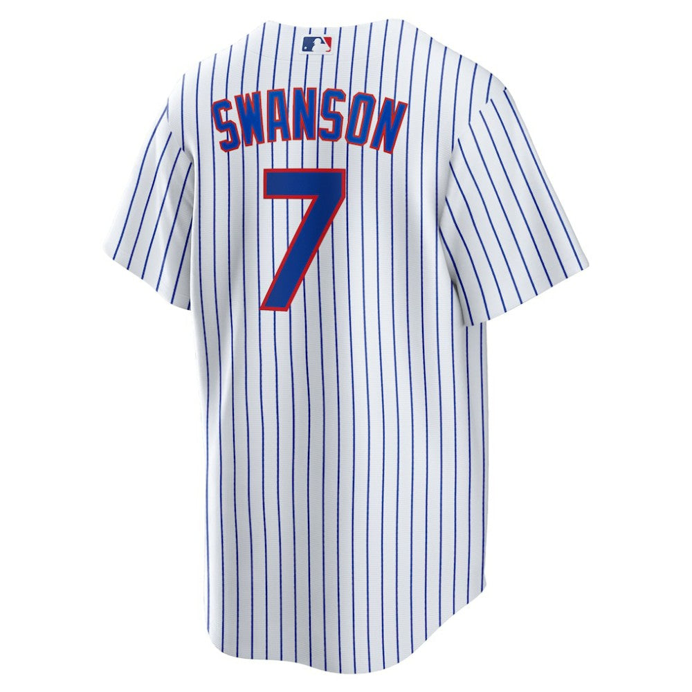 Dansby Swanson Chicago Cubs Nike Replica Player Jersey discount