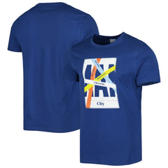 Manchester City Art T-Shirts - Blue