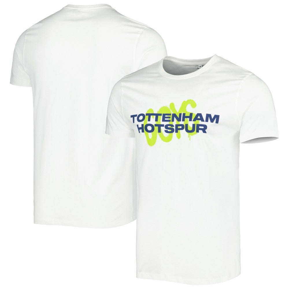 Tottenham Hotspur Graffiti T-Shirts - White