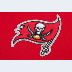 Tampa Bay Buccaneers Pro Standard Women's Ombre Wordmark Classic Cropped Tank Top Red - NFL