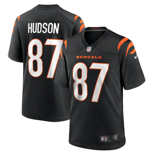 Tanner Hudson Cincinnati Bengals Home Game Player Jersey - Black | NFL Jerseys