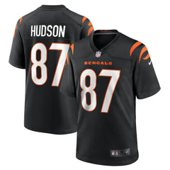 Tanner Hudson Cincinnati Bengals Home Game Player Jersey Black - Nike