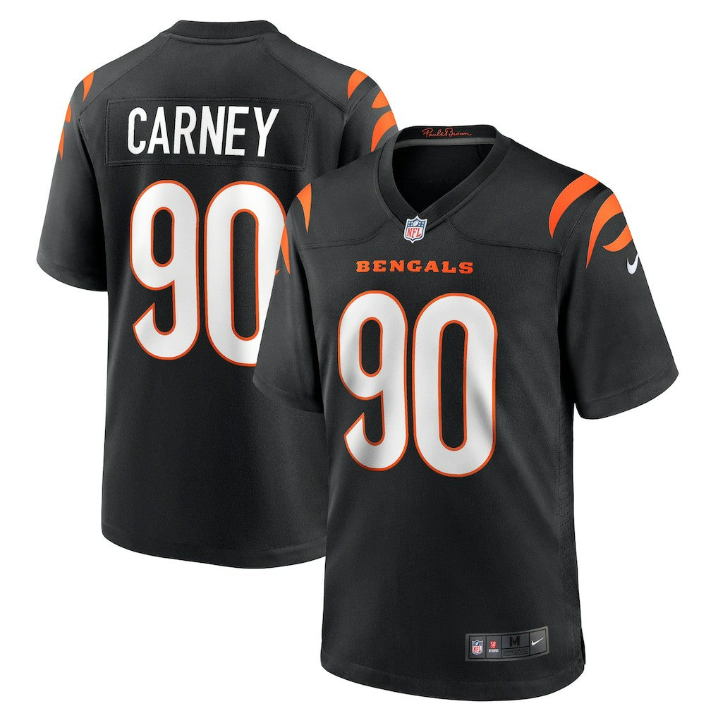 Owen Carney Cincinnati Bengals Home Game Player Jersey Black - Nike