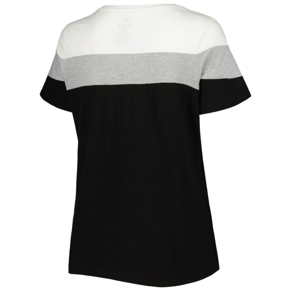 Chicago White Sox Women's Plus Size Colorblock T-Shirt Clearance