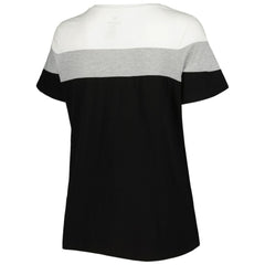 Chicago White Sox Women's Plus Size Colorblock T-Shirt Clearance