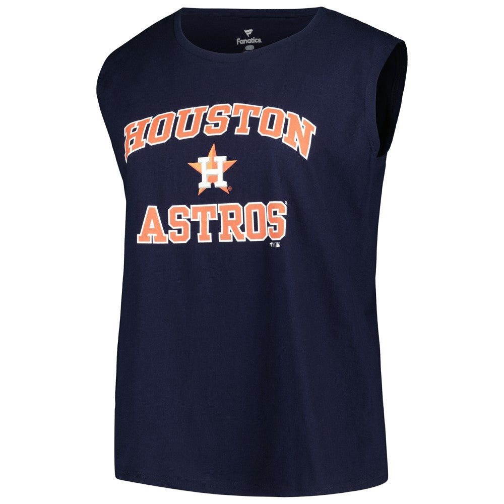 Houston Astros Profile Women's Plus Size Tank Top Clearance