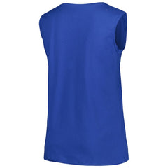 Los Angeles Dodgers Profile Women's Plus Size Tank Top Clearance