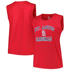 St. Louis Cardinals Profile Women's Plus Size Tank Top Sale