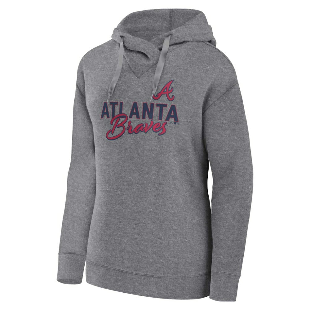 Profile Atlanta Braves Women's Plus Size Pullover Hoodie Lifestyle