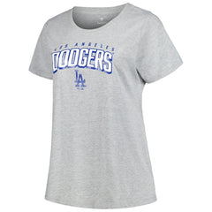 Los Angeles Dodgers Profile Women's Plus Size T-Shirt Combo Pack On Sale
