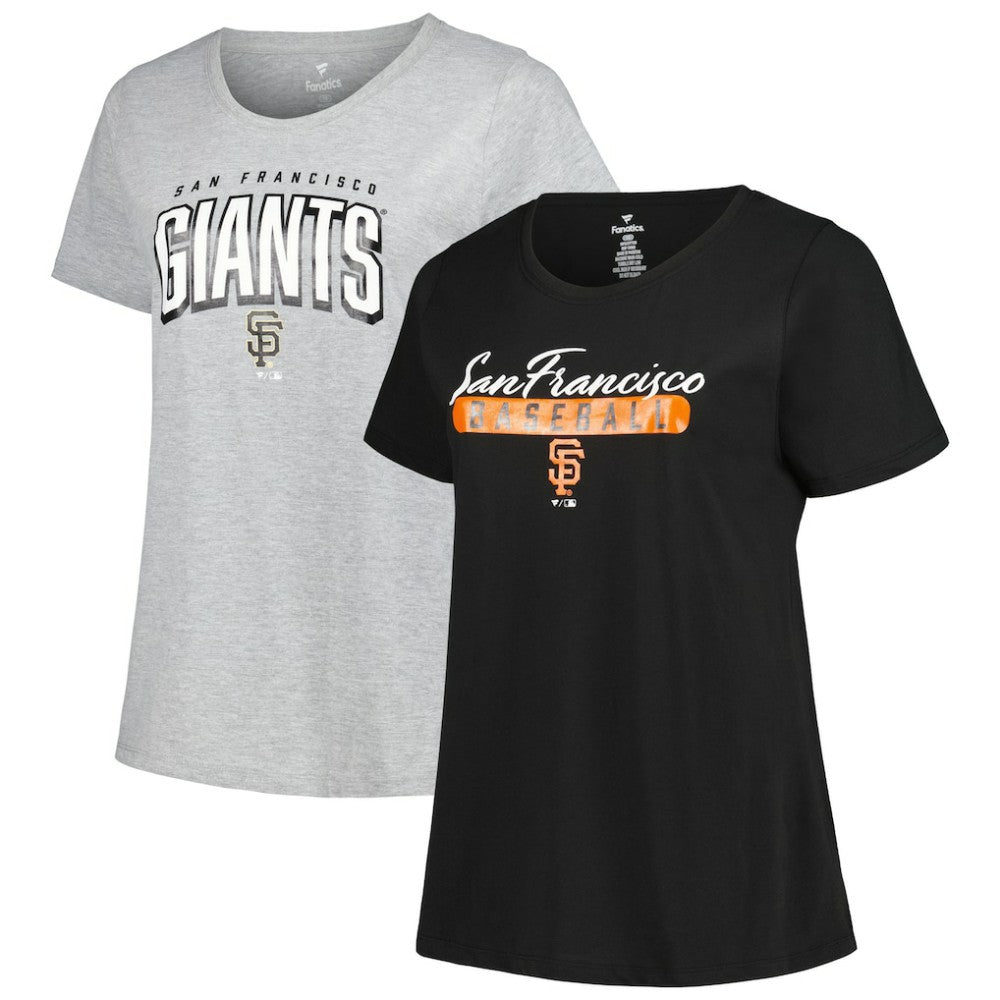 San Francisco Giants Profile Women's Plus Size T-Shirt Combo Pack Sale