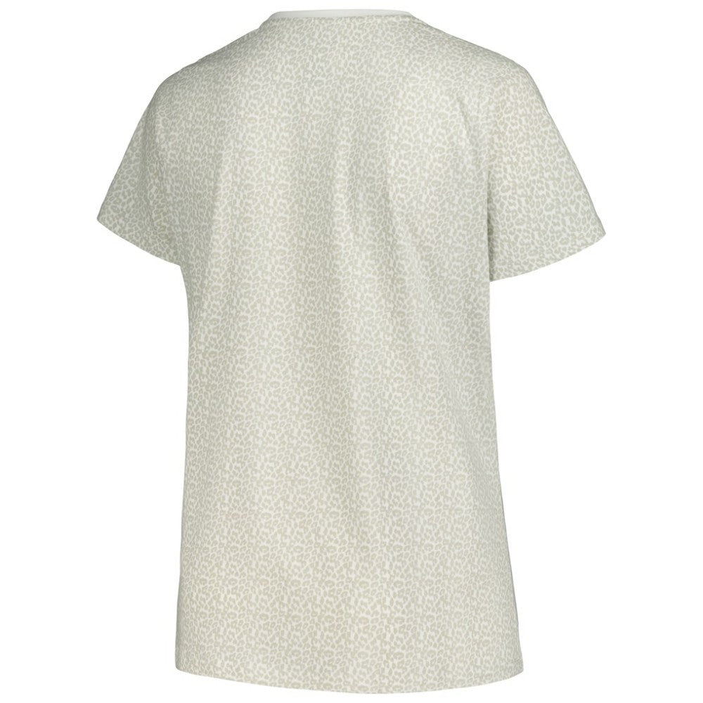 St. Louis Cardinals Profile Women's Plus Size Leopard T-Shirt Sale
