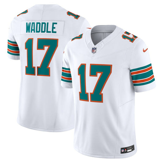 Jaylen Waddle Miami Dolphins Vapor F.U.S.E. Limited Jersey - White | NFL Jerseys