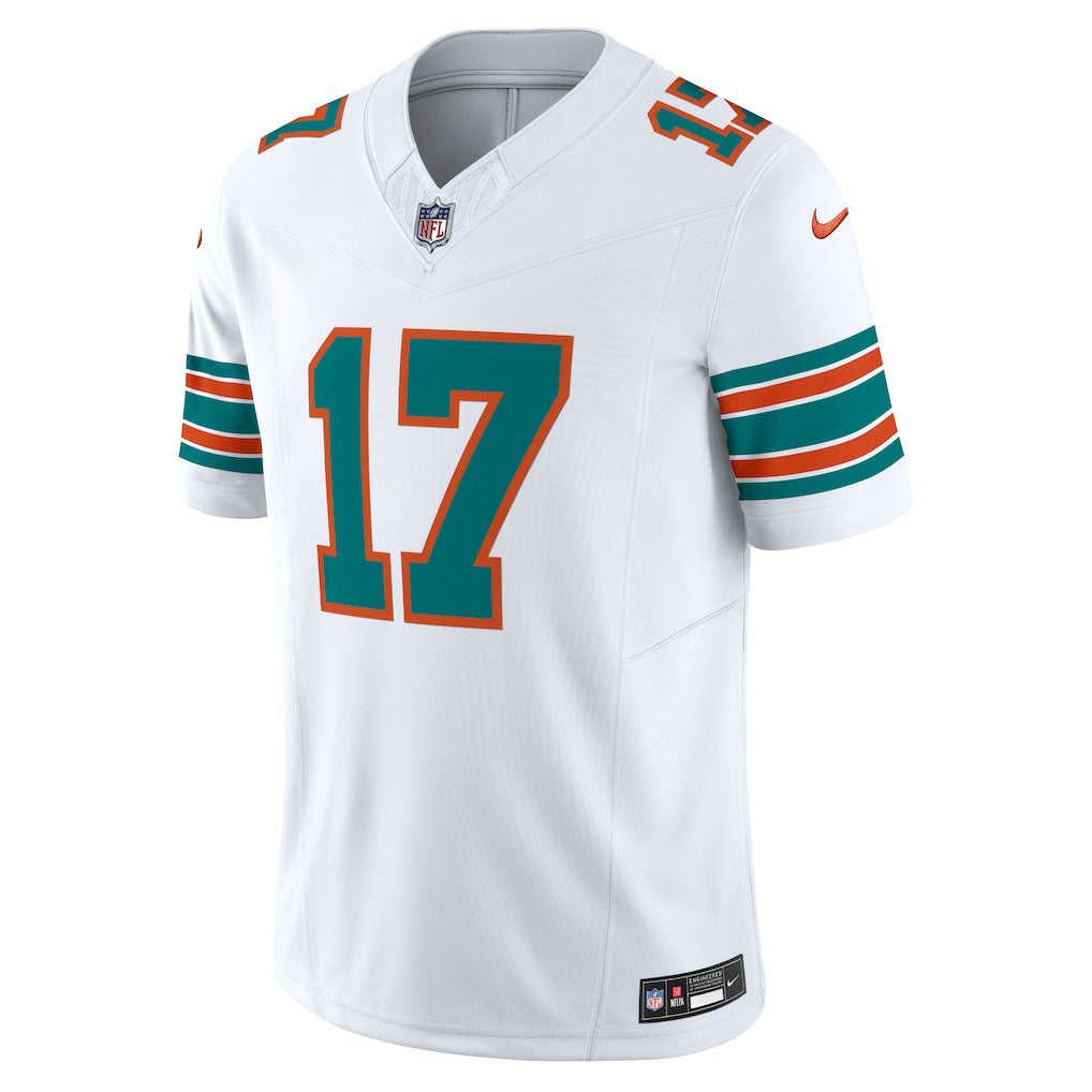 Jaylen Waddle Miami Dolphins Vapor F.U.S.E. Limited Jersey White - Nike