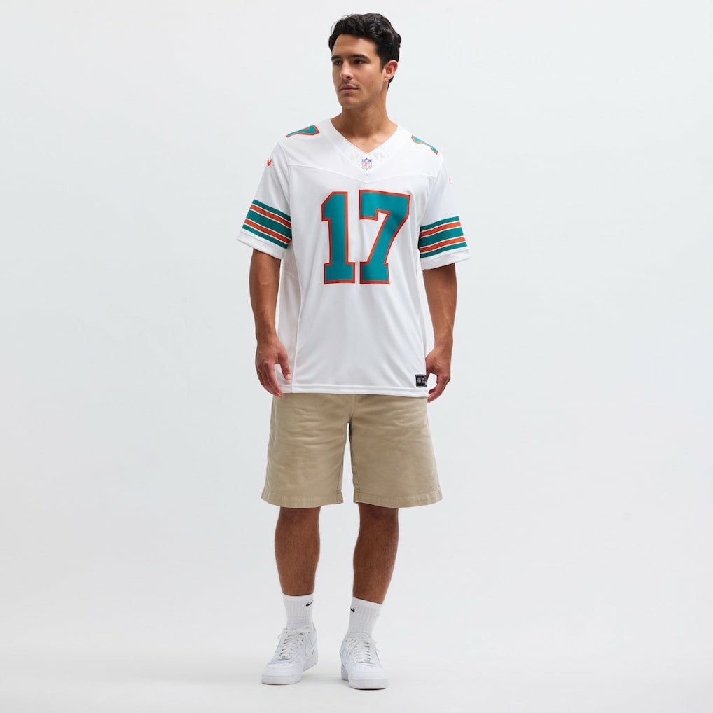 Jaylen Waddle Miami Dolphins Vapor F.U.S.E. Limited Jersey White - Nike