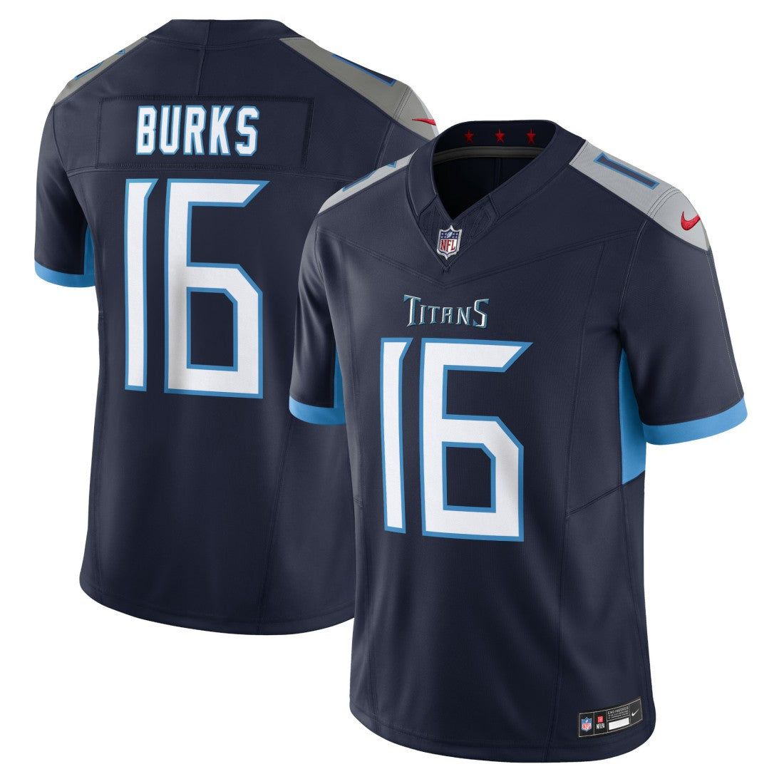Treylon Burks Tennessee Titans Vapor F.U.S.E. Limited Jersey Navy - Nike