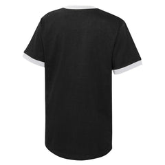 NBA - Brooklyn Nets Youth Hoop City Hometown Ringer T-Shirt - Black