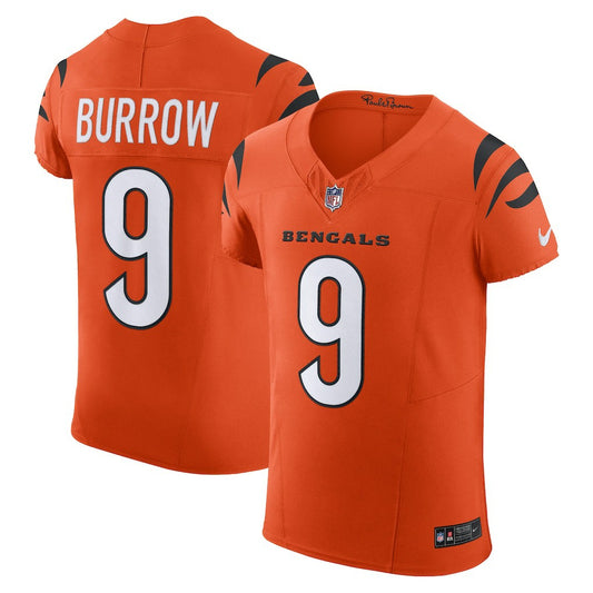 Joe Burrow Cincinnati Bengals Vapor F.U.S.E. Elite Jersey - Orange | NFL Jerseys