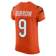 Joe Burrow Cincinnati Bengals Vapor F.U.S.E. Elite Jersey Orange - Nike