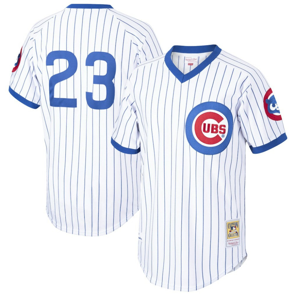 Ryne Sandberg Chicago Cubs Cooperstown Collection 1987 Authentic Player Jersey Online