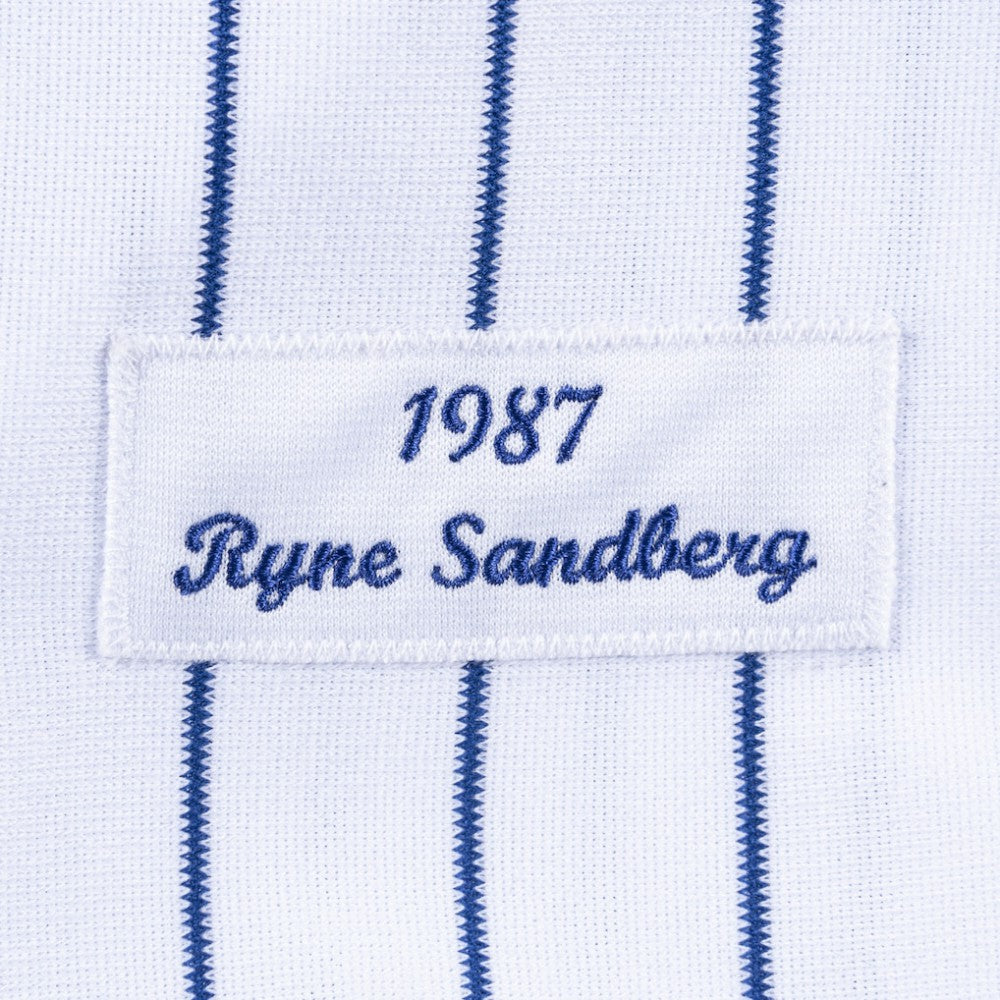 Ryne Sandberg Chicago Cubs Cooperstown Collection 1987 Authentic Player Jersey Online
