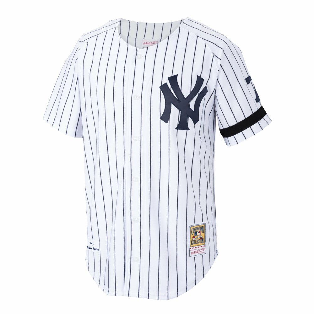 Mariano Rivera New York Yankees Cooperstown Collection 1995 Authentic Player Jersey - White | MLB Jerseys